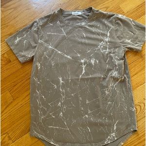 Men’s Small Marble patterned t-shirt- WORN ONCE